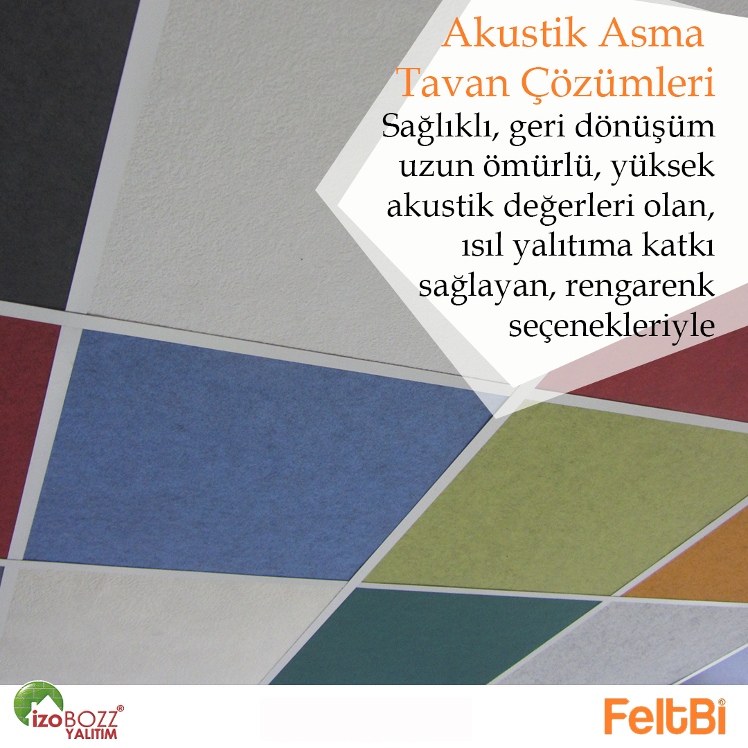 Akustik Asma Tavan Panelleri