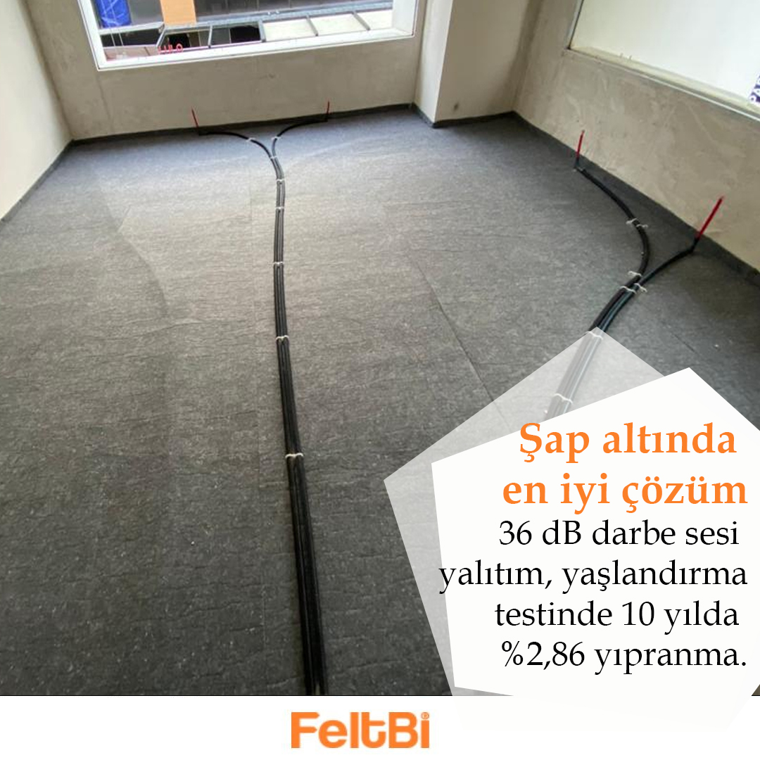 Şap Altında En İyi Çözüm. Feltbi İzobozz Keçe.